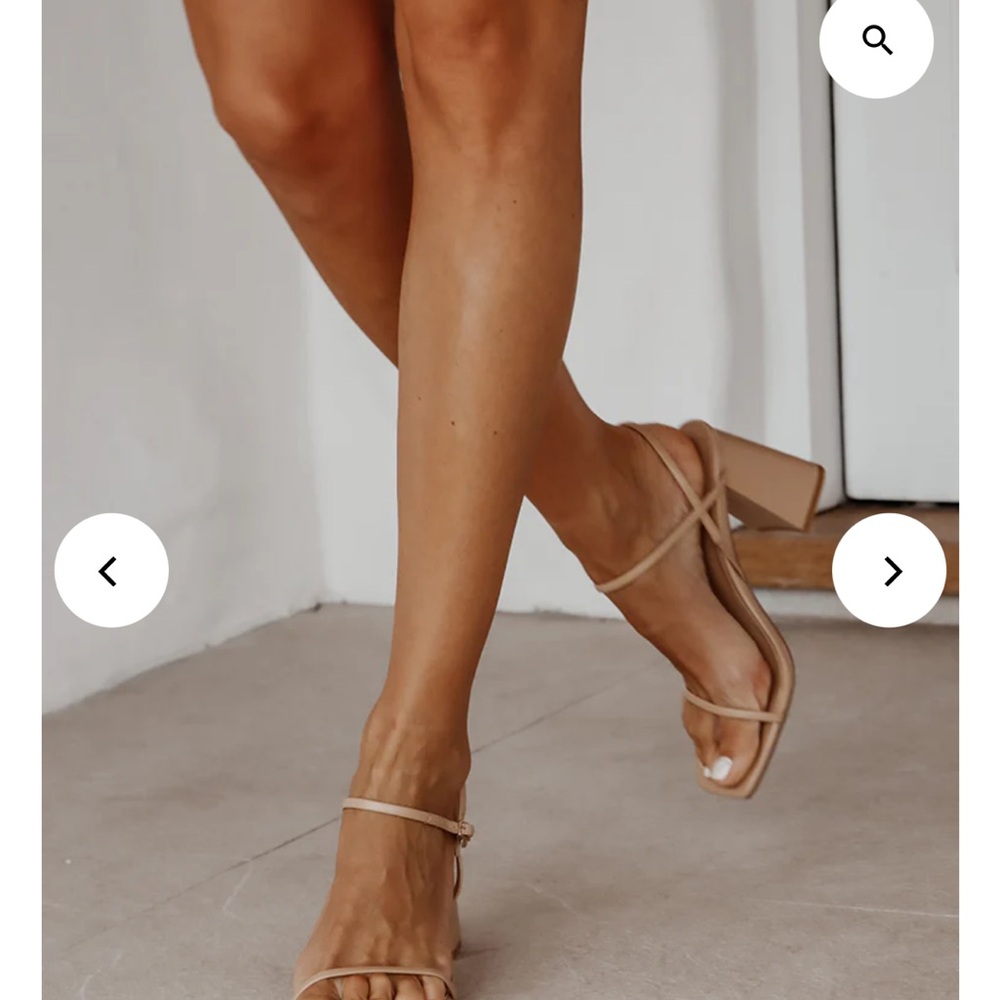 Covet nude heels